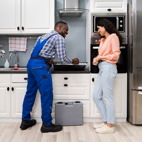 can you provide an estimate for cooktop repair before beginning any work in Raccoon Ohio